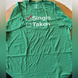 “Single” Men’s tshirt -3xl